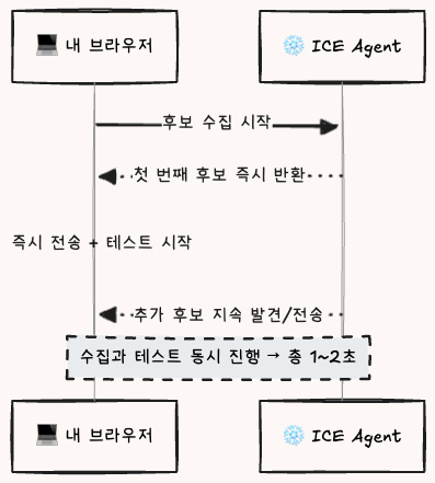 Trickle ICE 방식